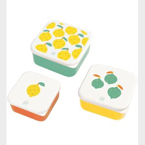 Petit Jour Paris Madkasse - 3 stk - 11,5 x 5,5 cm - Citroner