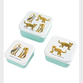 Petit Jour Paris Madkassest - 3 stk - 11,5 x 5,5 cm - Jaguarer