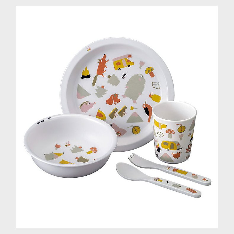 Petit Jour Paris Spisest - 5 Dele - Melamin - Eventyret