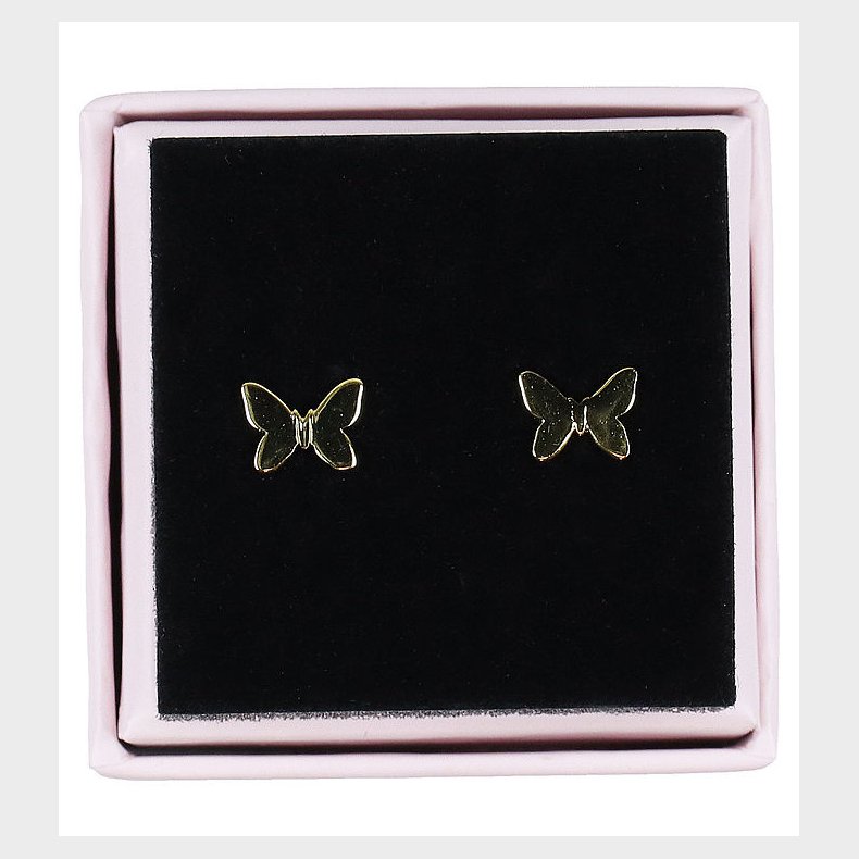 MillaVanilla reringe - Sommerfugl - Guld