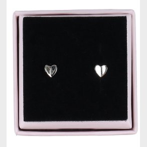 MillaVanilla �reringe - Hjerte - S�lv