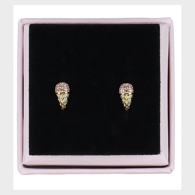 MillaVanilla �reringe - Isvaffel - Guld