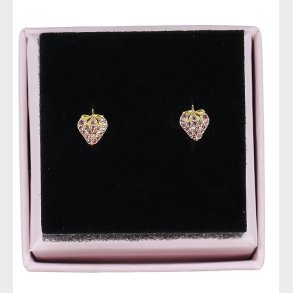 MillaVanilla �reringe - Jordb�r - Guld/Pink