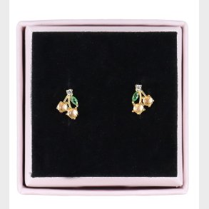 MillaVanilla �reringe - Cherry - Guld/Rosa