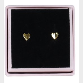 MillaVanilla �reringe - Hjerte - Guld