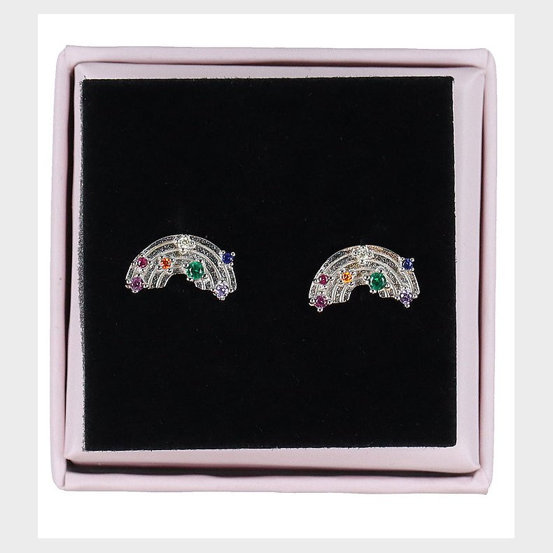 MillaVanilla �reringe - Regnbue - S�lv