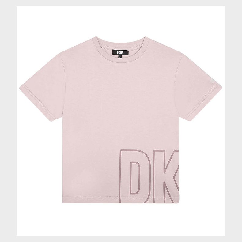 DKNY T-shirt - Lilla m. Print