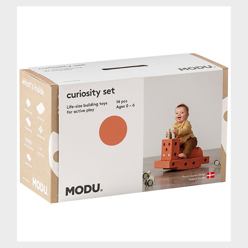 MODU Curiosity St - 14 Dele - Burnt Orange/Dusty Green