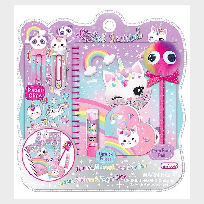 Hot Focus Dagbog m. Tilbehr