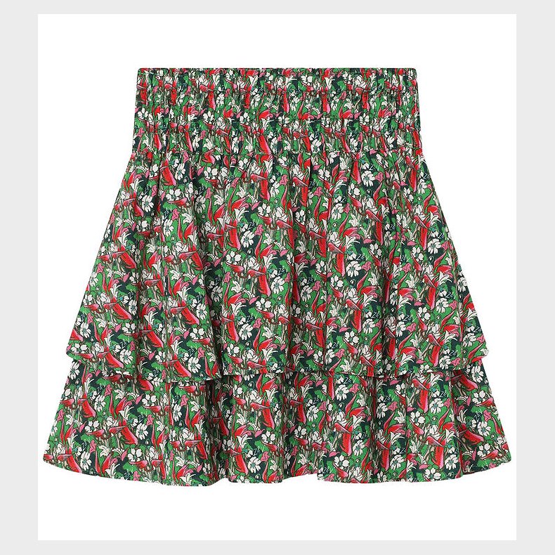 Zadig & Voltaire Nederdel - Lime m. Blomster