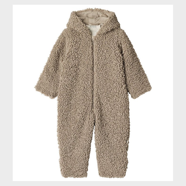 Wheat Fleecedragt - Pile Bambi - Beige Stone