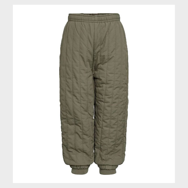 Sofie Schnoor Termobukser m. Fleece - Vitos - Kaki Gree