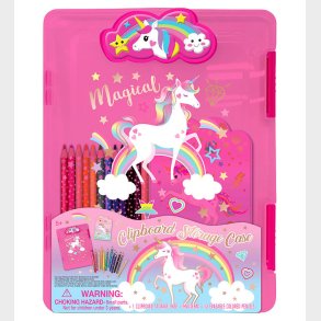 Hot Focus Opbevaring m. Notesblok/Farveblyanter