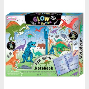 Hot Focus Dagbog m. Usynligt Blk - Glow in The Dark