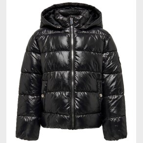 Kids Only Dynejakke - KogNewemmy - Black/Silver Trim