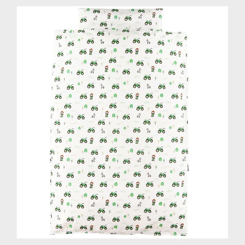 Nrgaard Madsens Sengetj - Voksen - Grn Traktor og Bonde