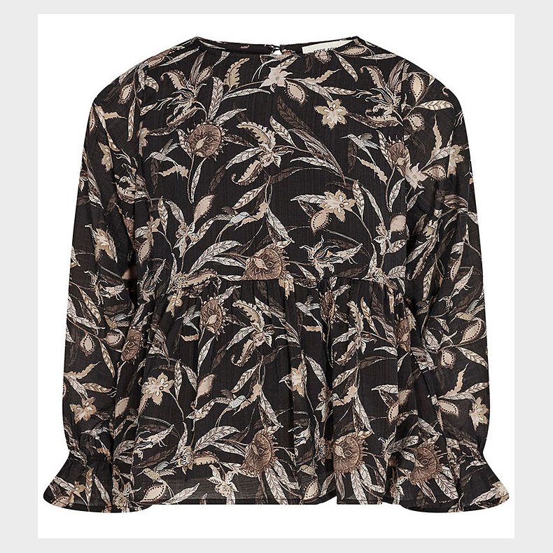 Sofie Schnoor Girls Bluse - Sort m. Mnster