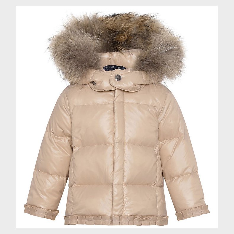 Ver de Terre Dunjakke m. Pels - Mahogany Rose