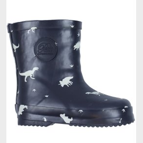 Petit by Sofie Schnoor Gummistvler m. For - Bl m. Dinosaurer