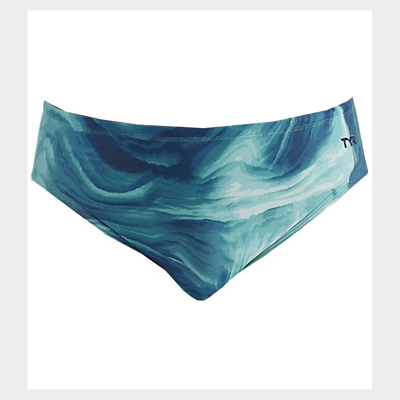 TYR Badebukser - UV50+ - Mezio Racer - Teal/Multi