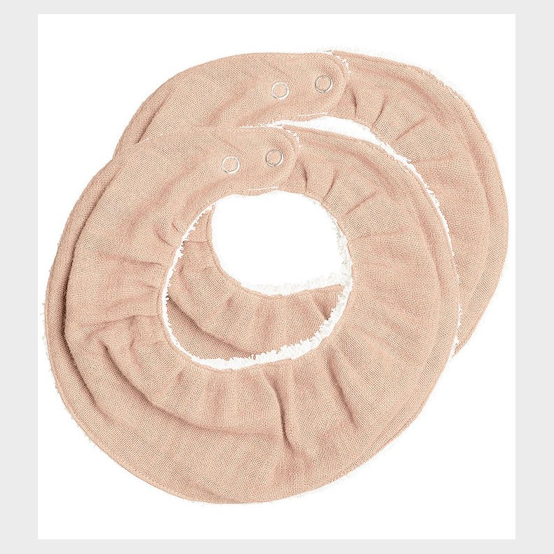 Fabelab Savlesmkke - Ruffle - 2-pak - Dusty Rose