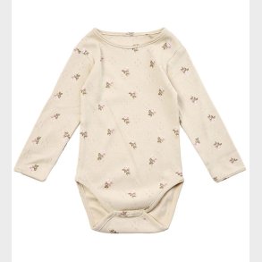 Petit by Sofie Schnoor Body l/ - Dicte - True m. Blomster