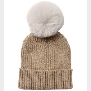 Petit by Sofie Schnoor Hue - Rib - Strik - Camel m. Glimmer/Kvas