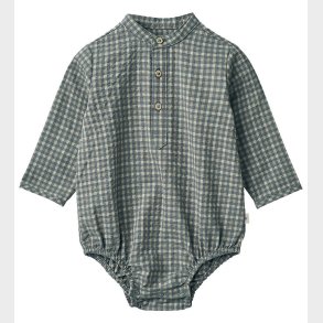 Wheat Skjortebody l/ - Victor - Autumn Sky Check