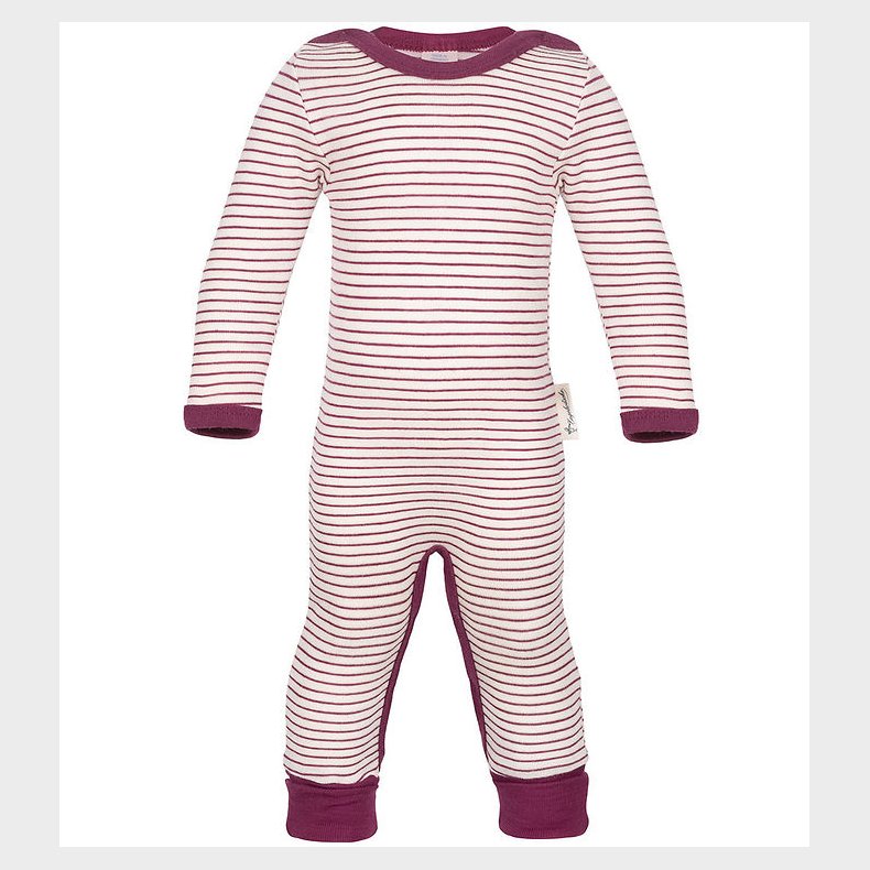 Engel Heldragt - Uld/Silke - Natural/Orchid