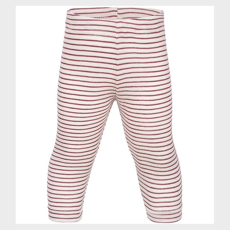 Engel Leggings - Uld/Silke - Natural/Orchid
