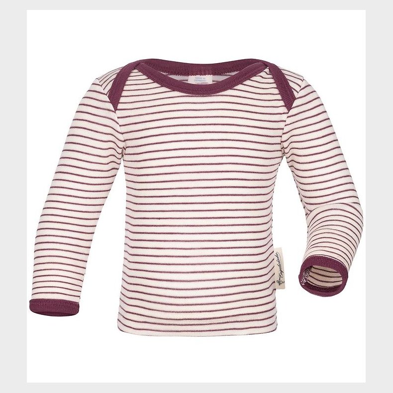 Engel Bluse - Uld/Silke - Natural/Orchid