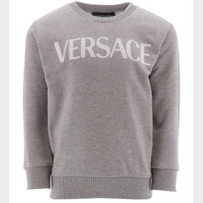 Versace Sweatshirt - Grmeleret m. Hvid