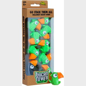 Funhouse Games Toucan Tower Spil, Grn