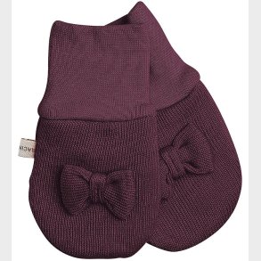 Racing Kids Luffer - Uld/Bomuld - Red Grape m. Sljfe