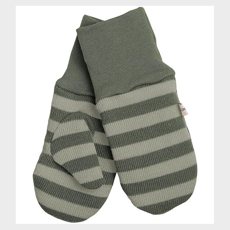 Racing Kids Luffer - Uld/Bomuld - Light Seagrass m. Striber