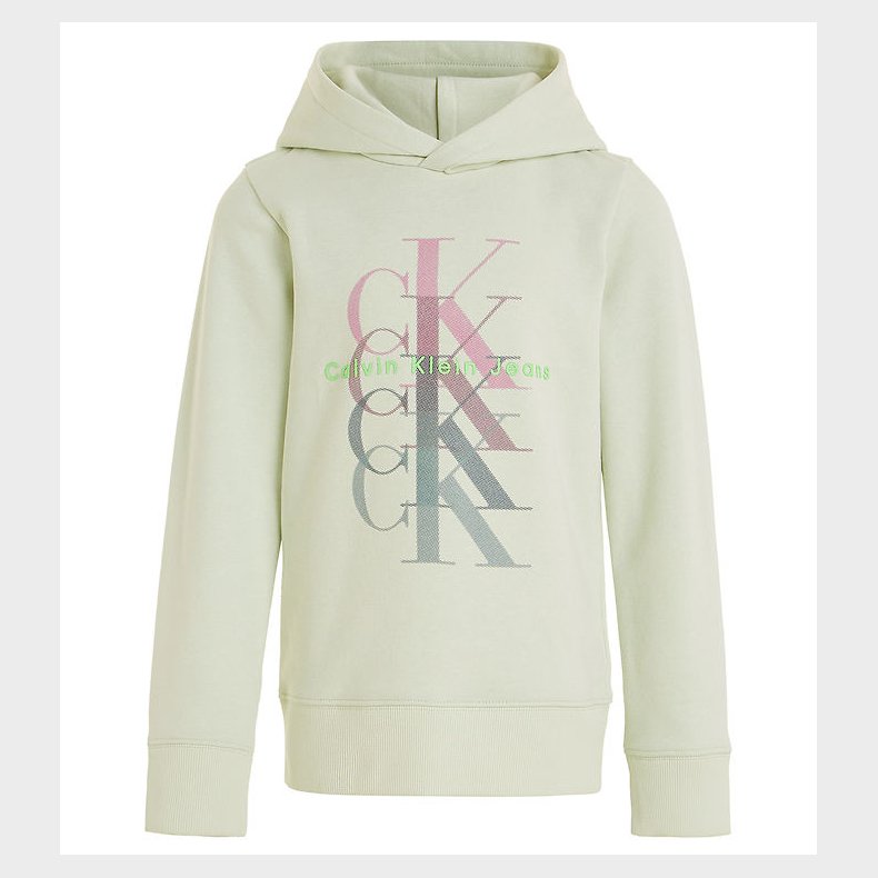 Calvin Klein H�ttetr�je - Monogram Repeat - Canary Green m. Prin