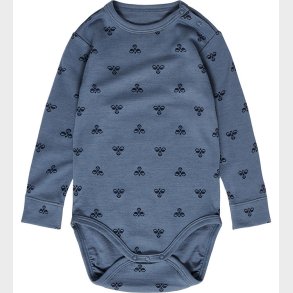 Hummel Body l/ - Uld - hmlBambo - Bering Sea