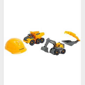 Dickie Toys Arbejdsbiler-s�t - Construction Team - Lys/Lyd