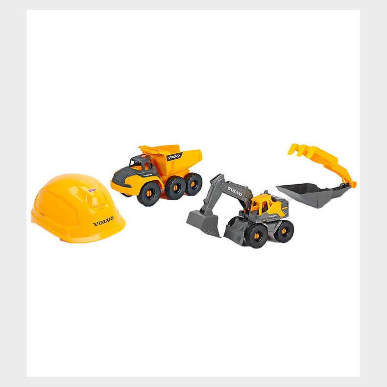 Dickie Toys Arbejdsbiler-s�t - Construction Team - Lys/Lyd