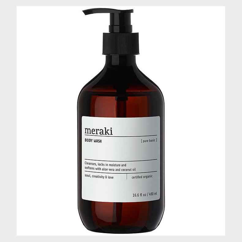 Meraki Body Wash - 490 ml - Pure Basic