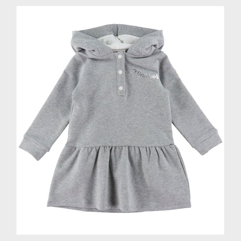 Moncler Sweatkjole - Grmeleret m. Hvid