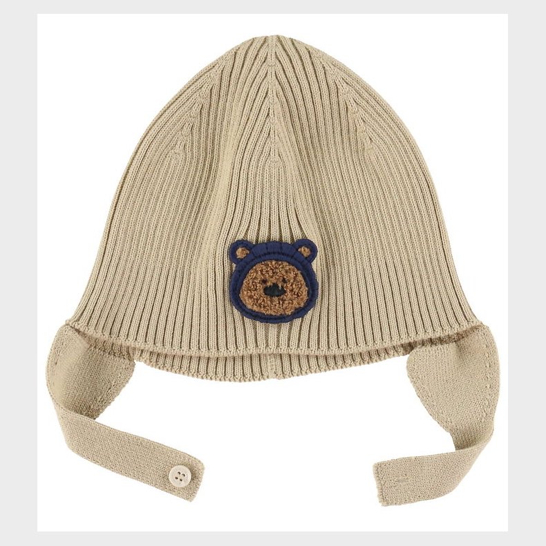 Moncler Hue - Strik - Sand m. Bamse