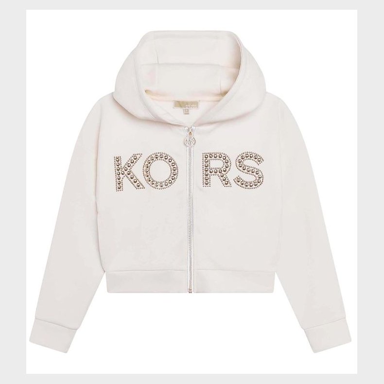 Michael Kors Cardigan - Cropped - Cream m. Nitter