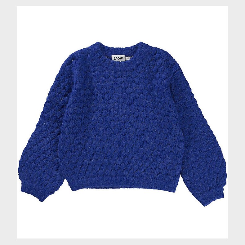 Molo Bluse - Uld/Akryl - Gulia - Twillight Blue