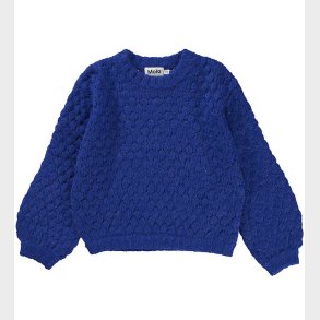 Molo Bluse - Uld/Akryl - Gulia - Twillight Blue