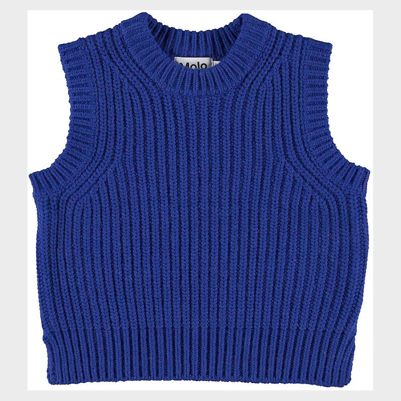 Molo Vest - Uld/Akryl - Gilberte - Twillight Blue