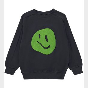 Molo Sweatshirt - Mar - Sort m. Frott�