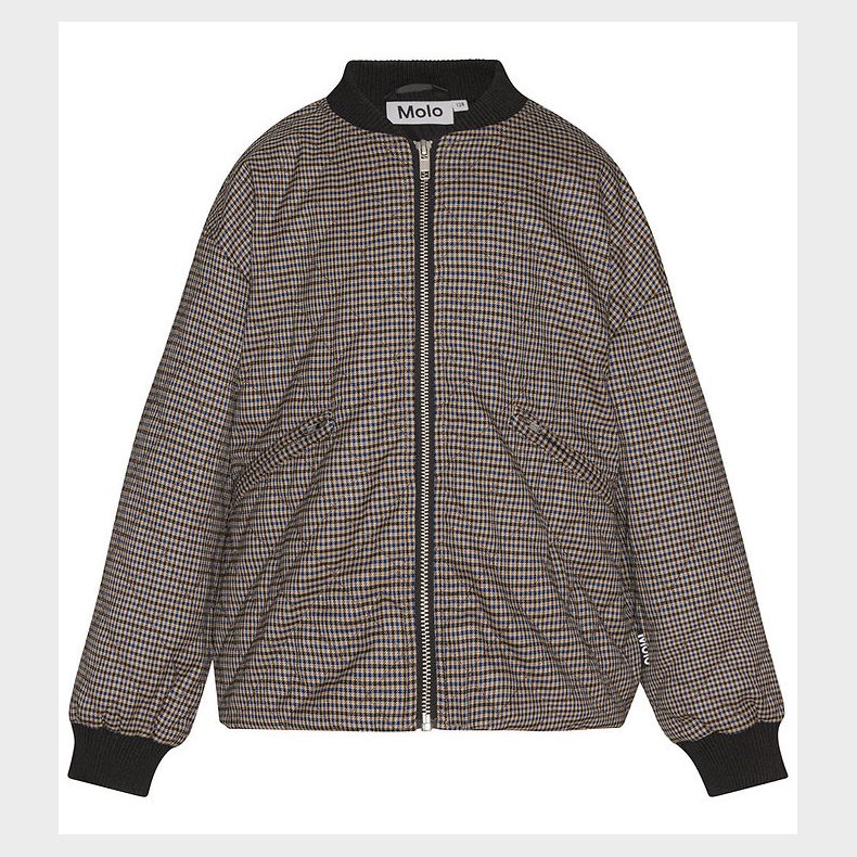 Molo Jakke - Hanne - Sand Blue Check