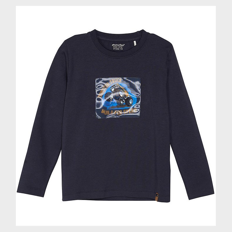 Minymo Bluse - Parisian Night m. Billede