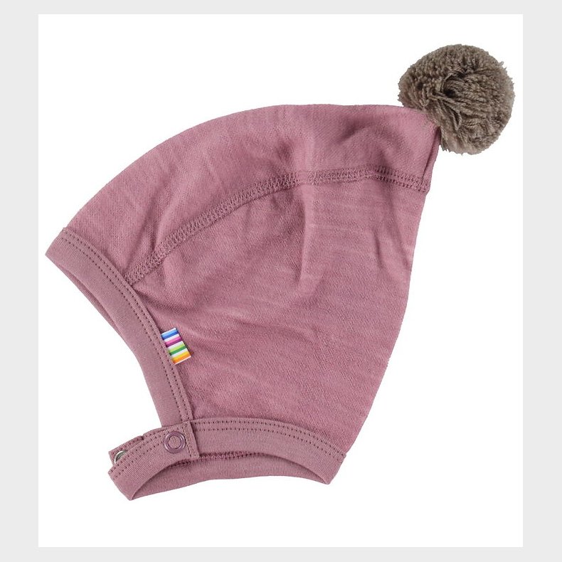 Joha Babyhjelm - Uld/Bambus - Rose
